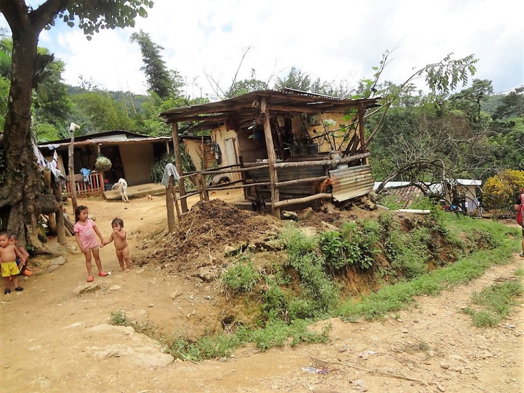 house in rural Honduras